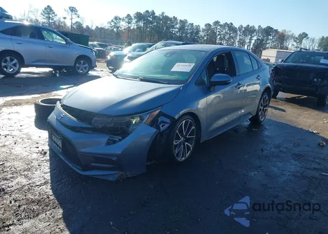 2020 Toyota Corolla Se z USA, uszkodzony, nr VIN JTDS4RCEXLJ002250